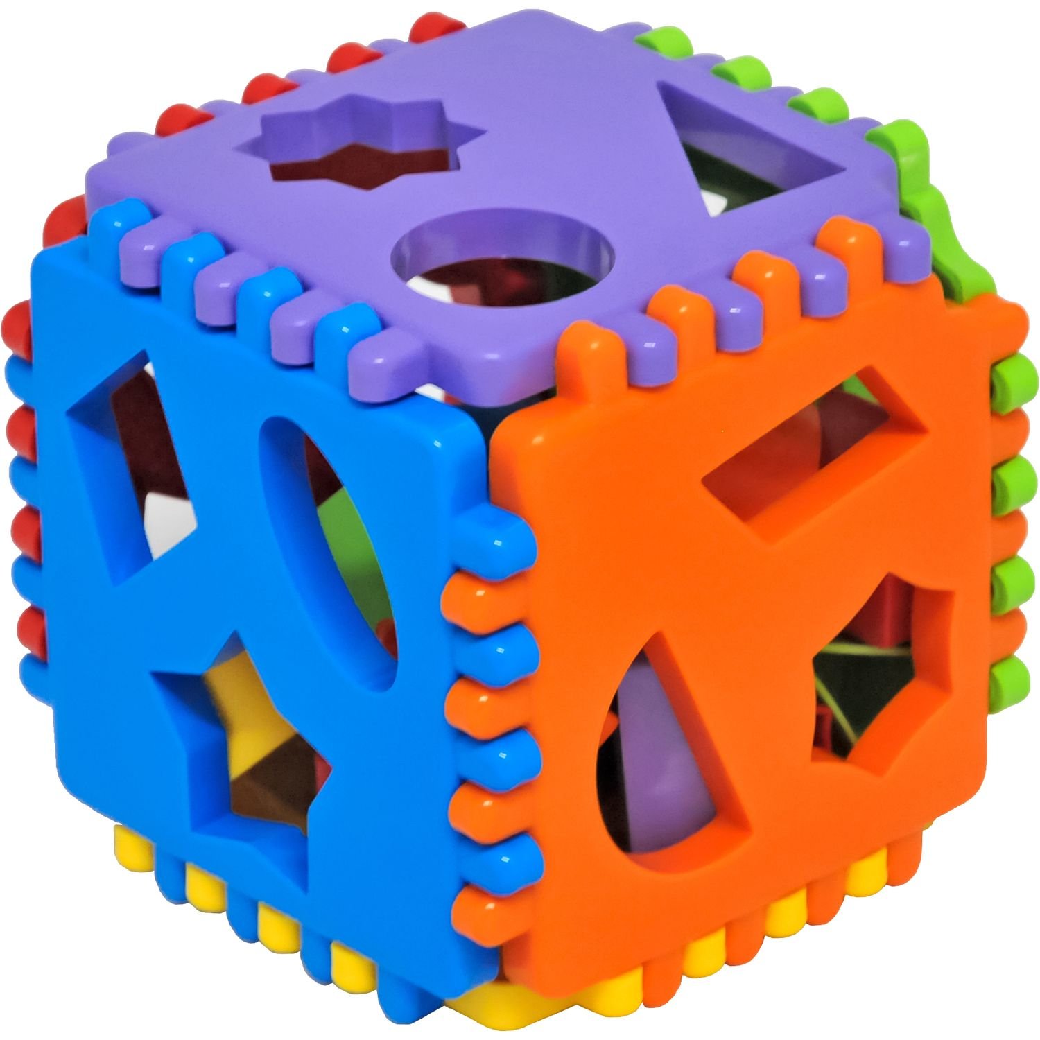 Іграшка-сортер Tigres Smart cube, в коробці, 24 елемента (39758) - фото 1