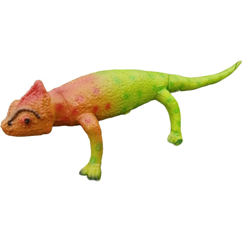 Фігурка Lanka Novelties, хамелеон, червоний, 40 см (21643) - фото 1