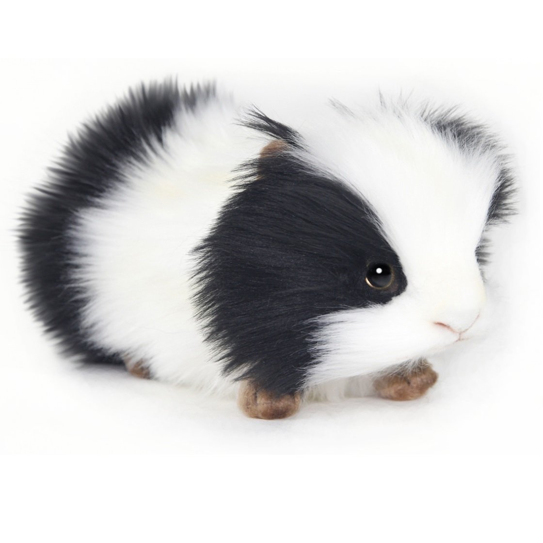 М'яка іграшка Hansa Морська свинка, чорна з білим, 19 см (4592) - фото 1