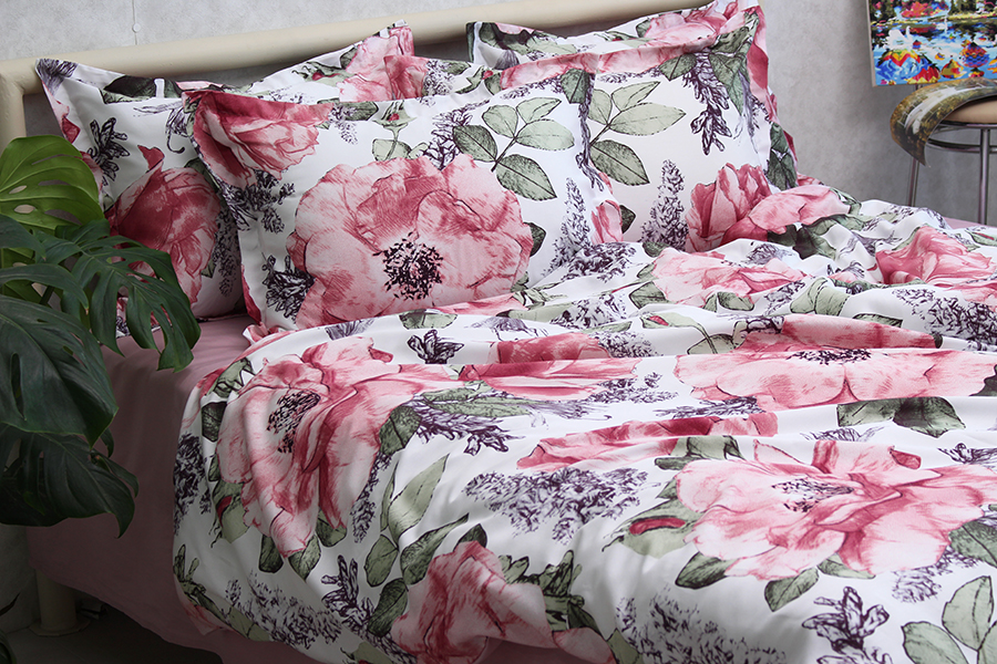 Комплект постельного белья TAG Tekstil с компаньоном Семейный Разноцветный 000240698 (PT-022) - фото 3