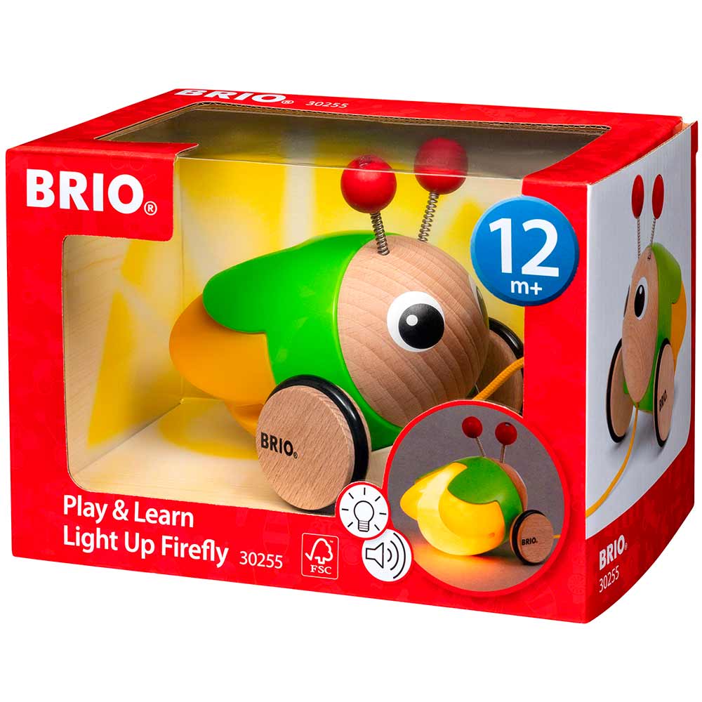 Іграшка-каталка Brio Світлячок (30255) - фото 4
