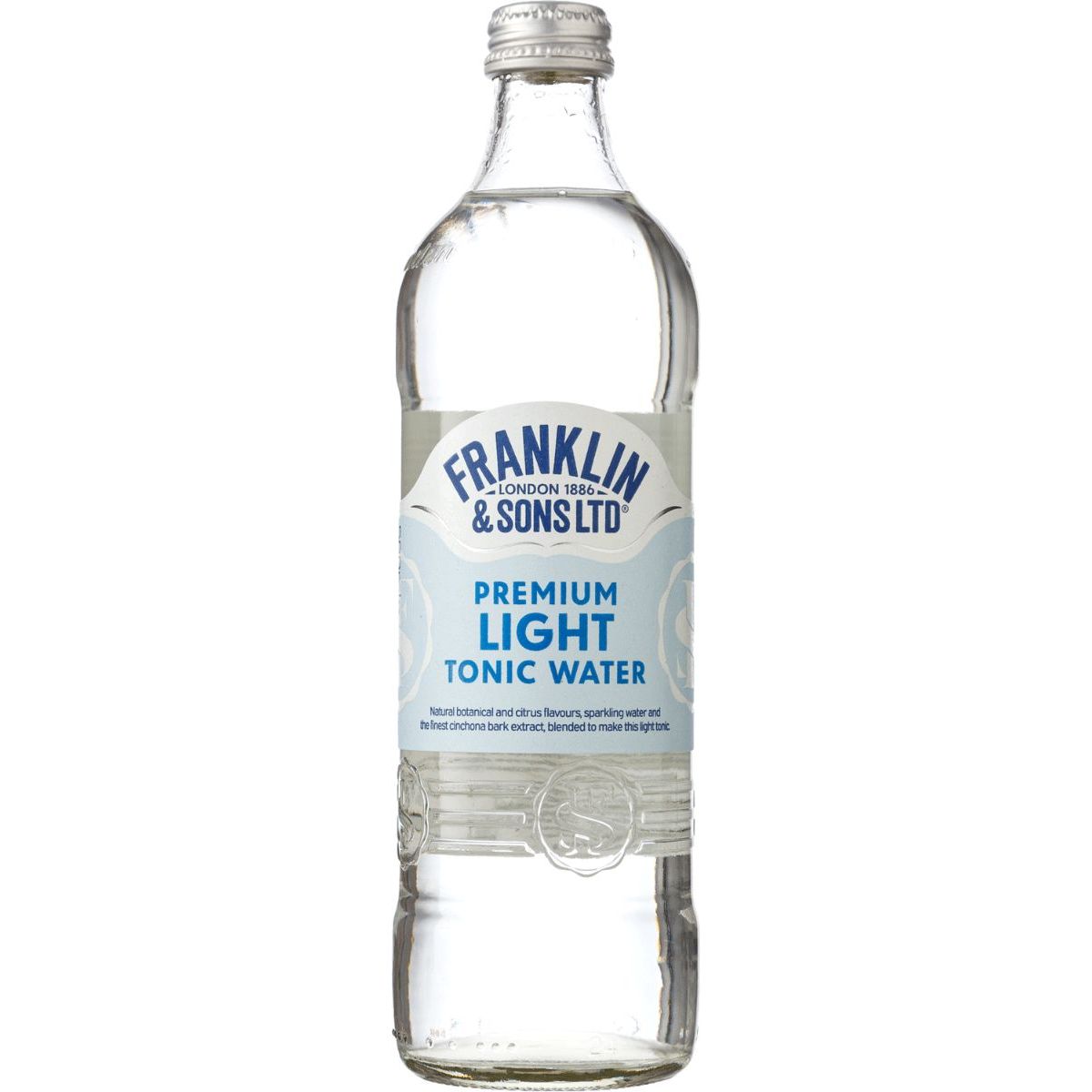 Напиток Franklin & Sons Premium Light Tonic Water безалкогольный 0.5 л - фото 1