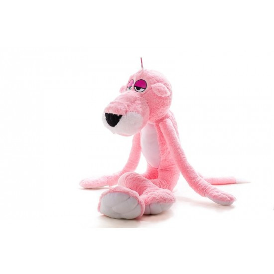 Плюшевая игрушка Alina Пантера 80 см розовая - фото 2