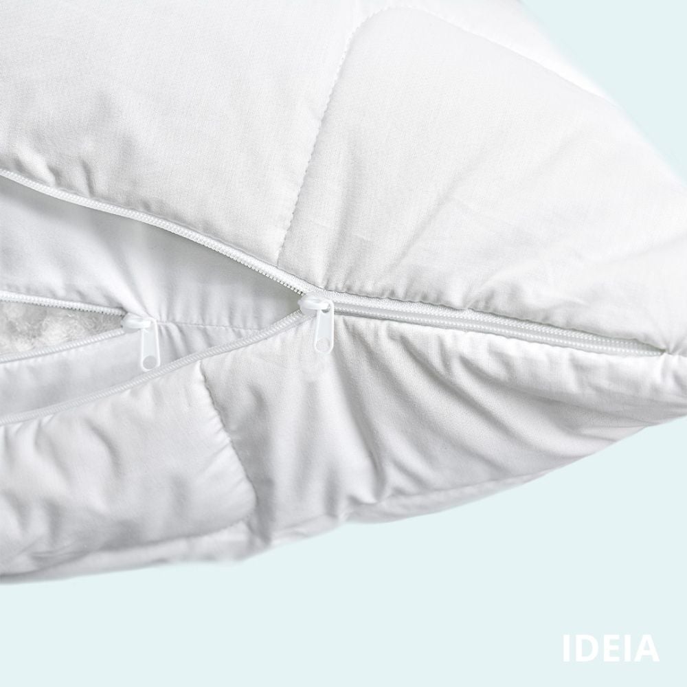 Подушка Ideia Classica Soft, с молнией, 70х50, 2 шт. (8-32960 білий) - фото 3