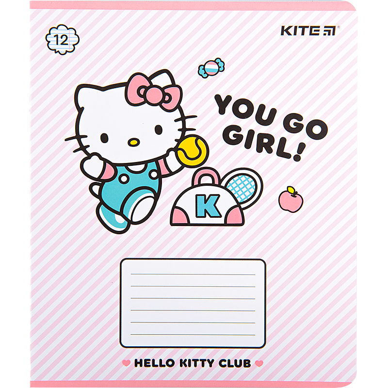 Набір зошитів Kite Hello Kitty А5 в лінійку 12 аркушів 25 шт. (HK22-234) - фото 4