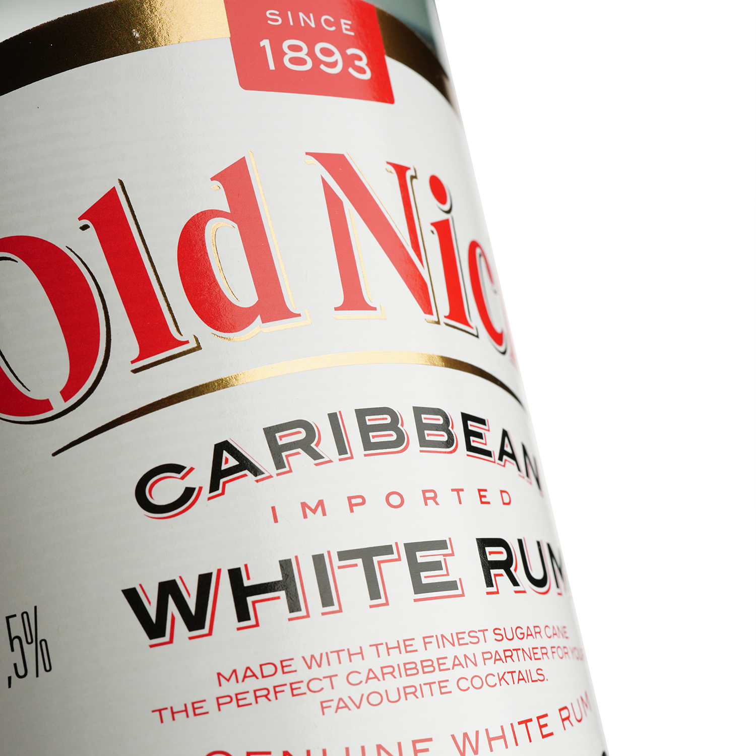 Ром Old Nick Caribbean White Rum 37.5% 1 л - фото 3