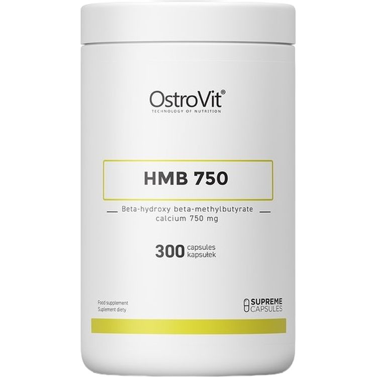 Аминокислота OstroVit Supreme Capsules HMB 750, 300 капсул - фото 1