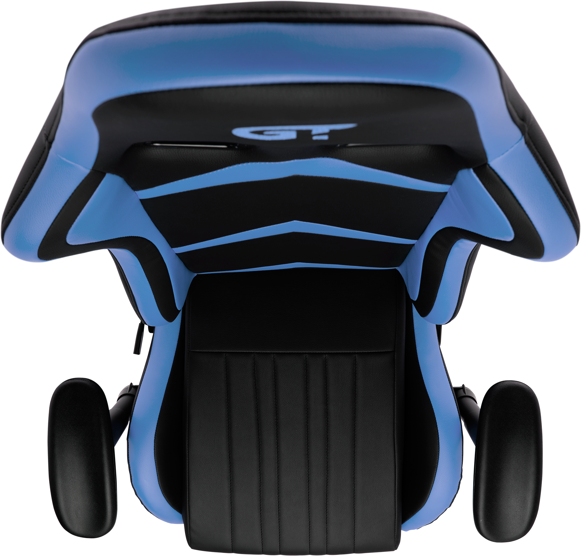 Геймерское кресло GT Racer черное с синим (X-2534-F Black/Blue) - фото 10