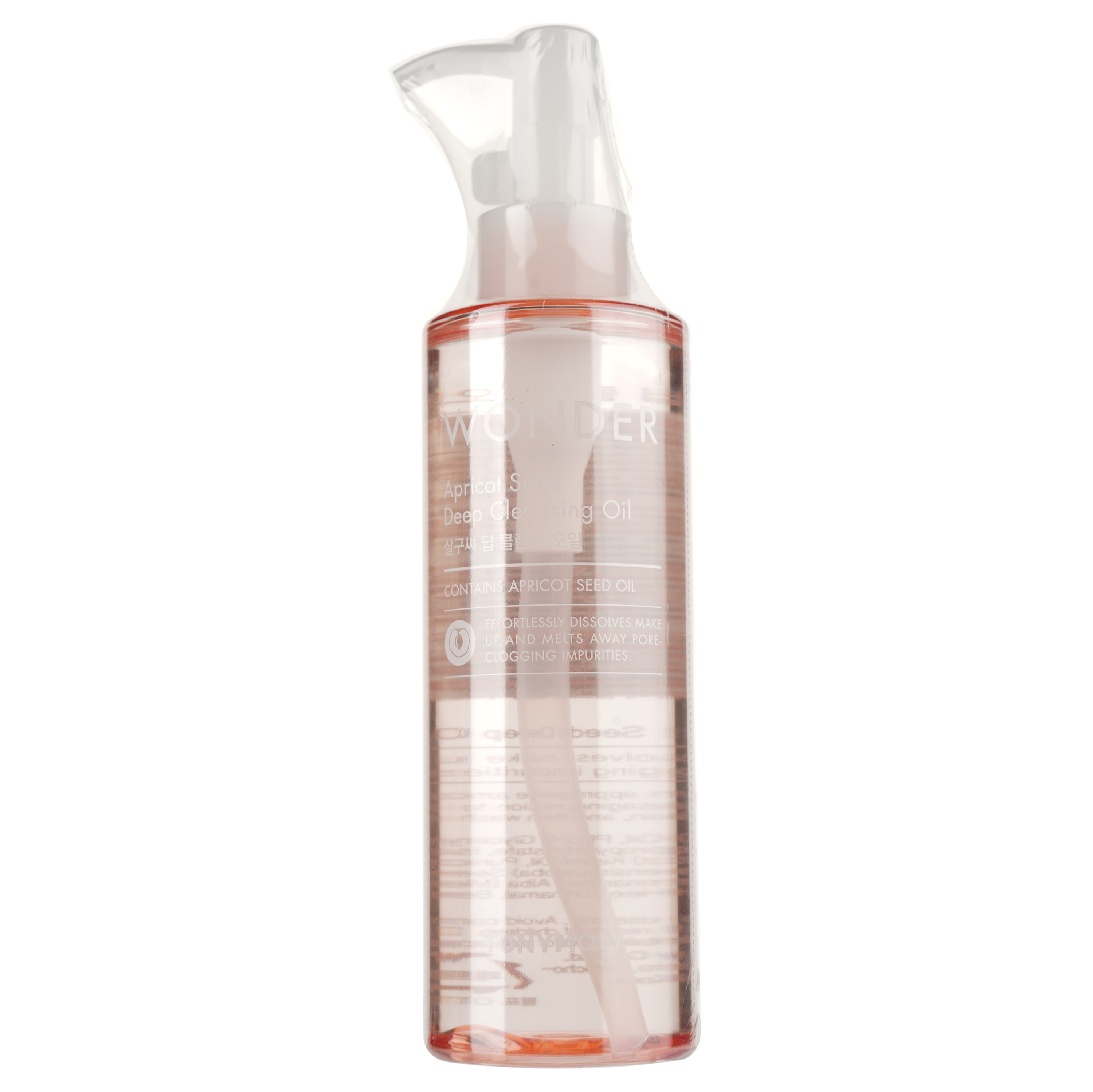 Гідрофільна олія Tony Moly Wonder Apricot Seed Deep Cleansing Oil, 190 мл - фото 1