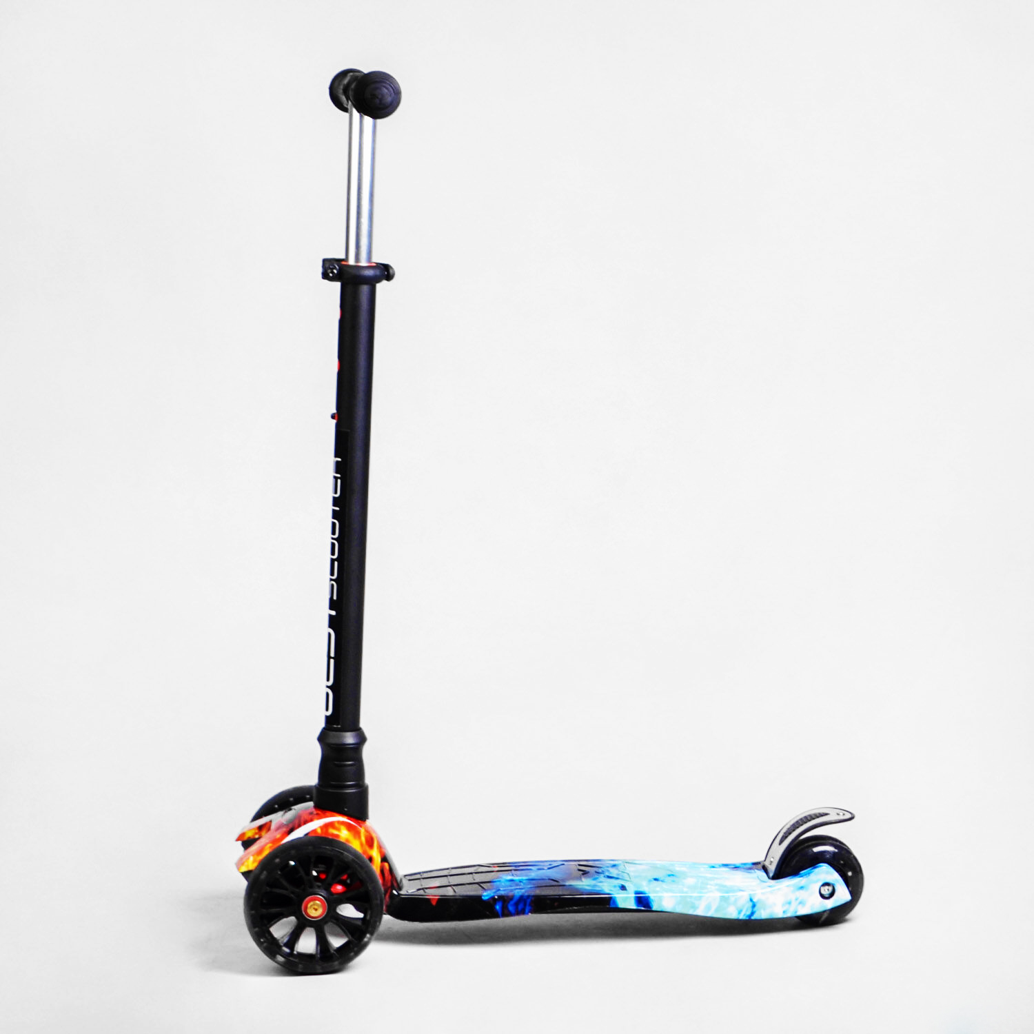 Самокат Maxi Best Scooter 59х15х30 см Різнобарвний 000231322 - фото 3