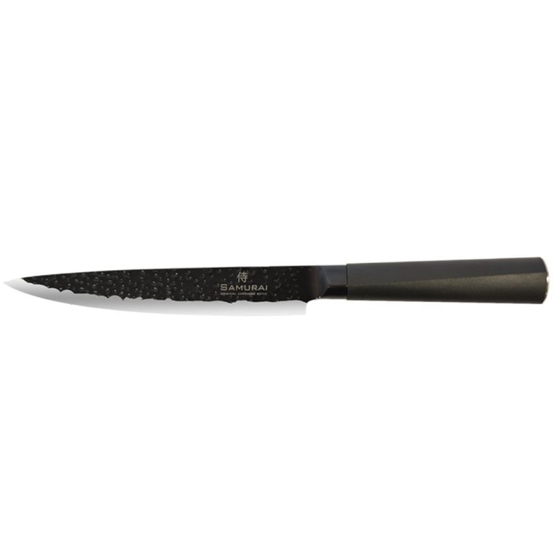 Нож слайсерный Krauff Samurai, 20,5 см, черный (29-243-017) - фото 1