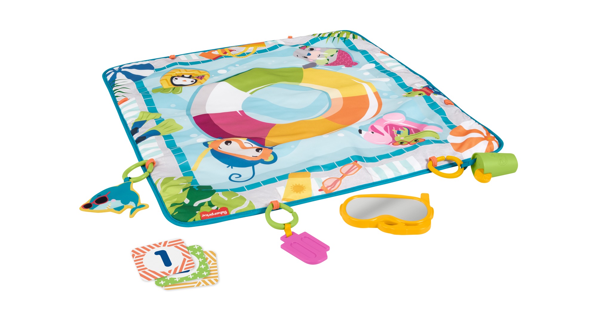 Розвиваючий килимок Fisher-Price Морські пригоди (GRR44) - фото 3