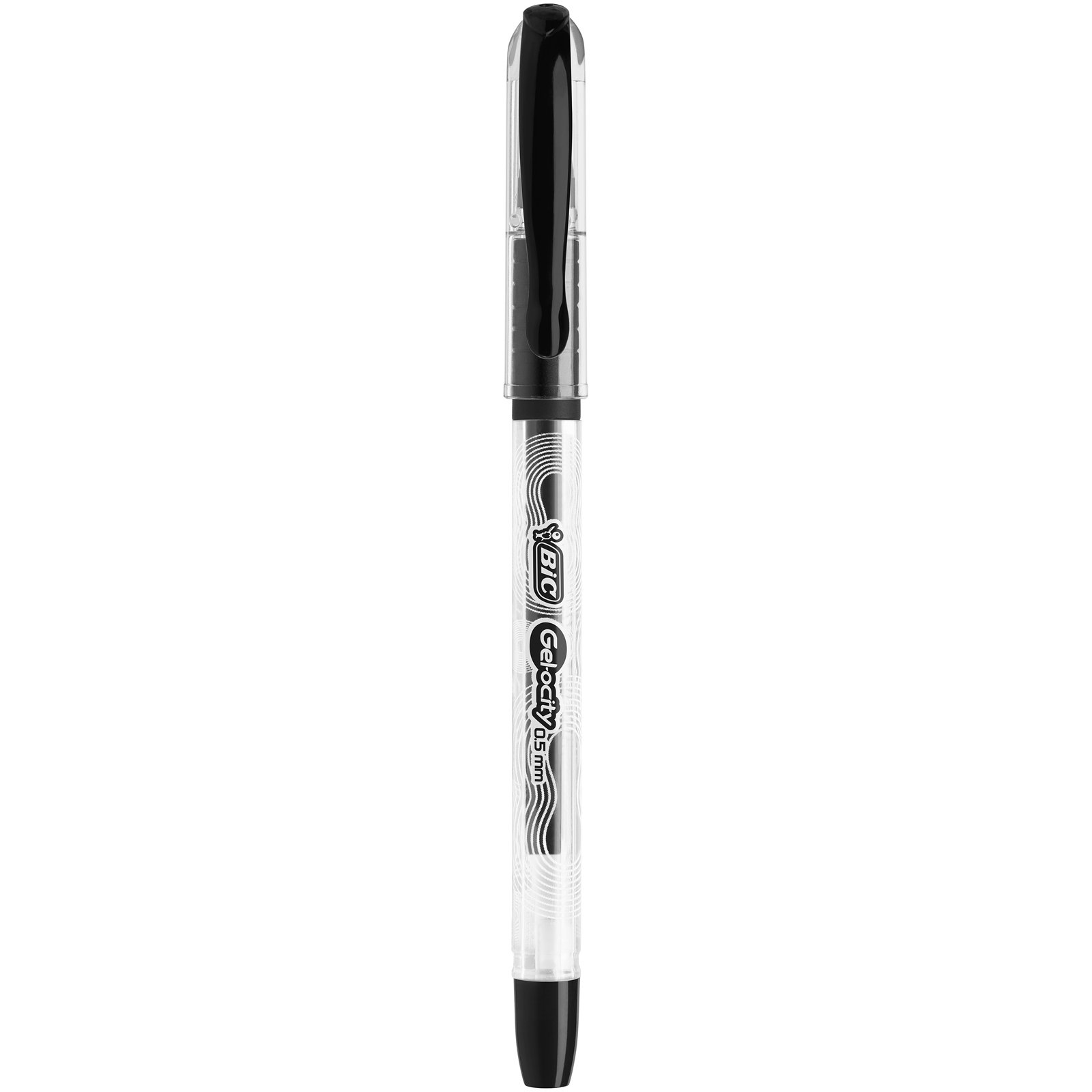 Ручка гелева BIC Gel-ocity Stic, 0,5 мм, чорний, 1 шт. (CEL1010266) - фото 2
