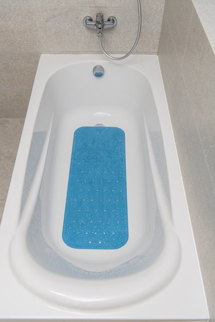 Дитячий гумовий килимок у ванну KinderenOK, XXL, синій (71114_003) - фото 5