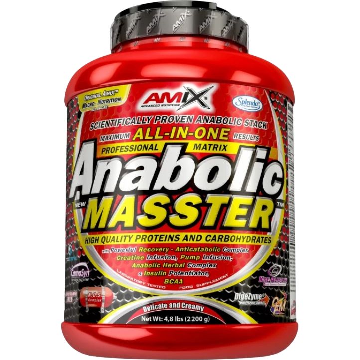 Высокобелковый гейнер Amix Anabolic Masster ваниль 2.2 кг - фото 1