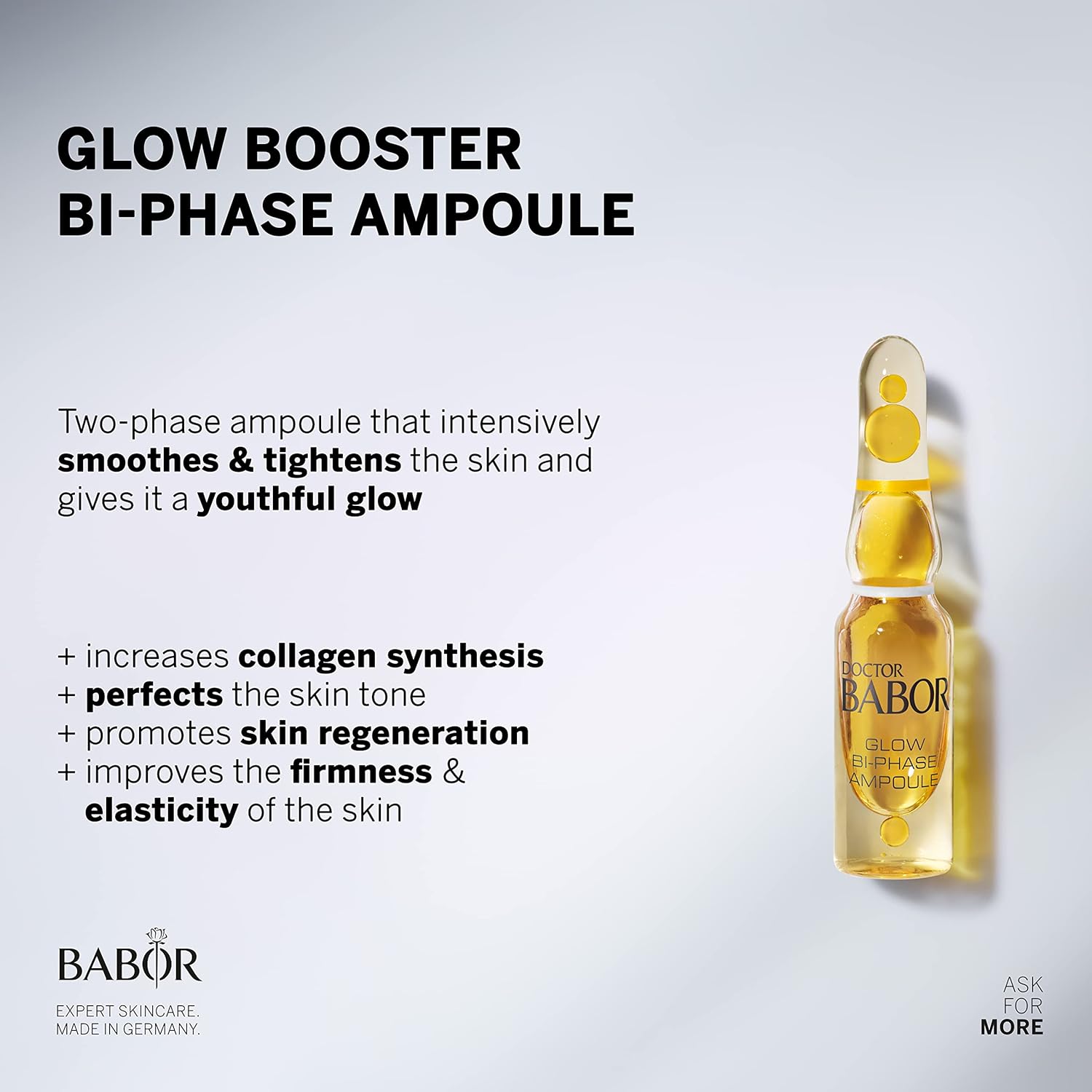 Ампулы для лица Babor Doctor Babor Refine Cellular Glow Bi-Phase 7 мл (7 шт. х 1 мл) - фото 4
