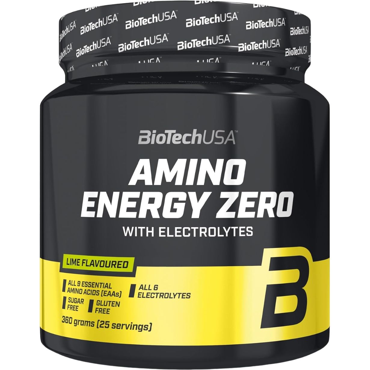 Аминокислоты BioTech Amino Energy Zero with Electrolytes Лайм 360 г - фото 1