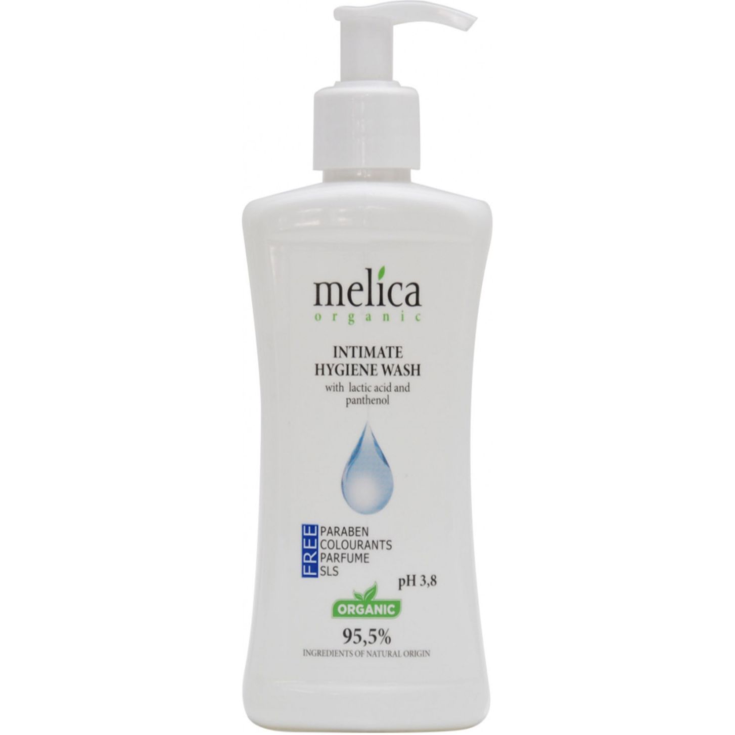 Средство для интимной гигиены Melica Organic с молочной кислотой и пантенолом 300 мл - фото 1