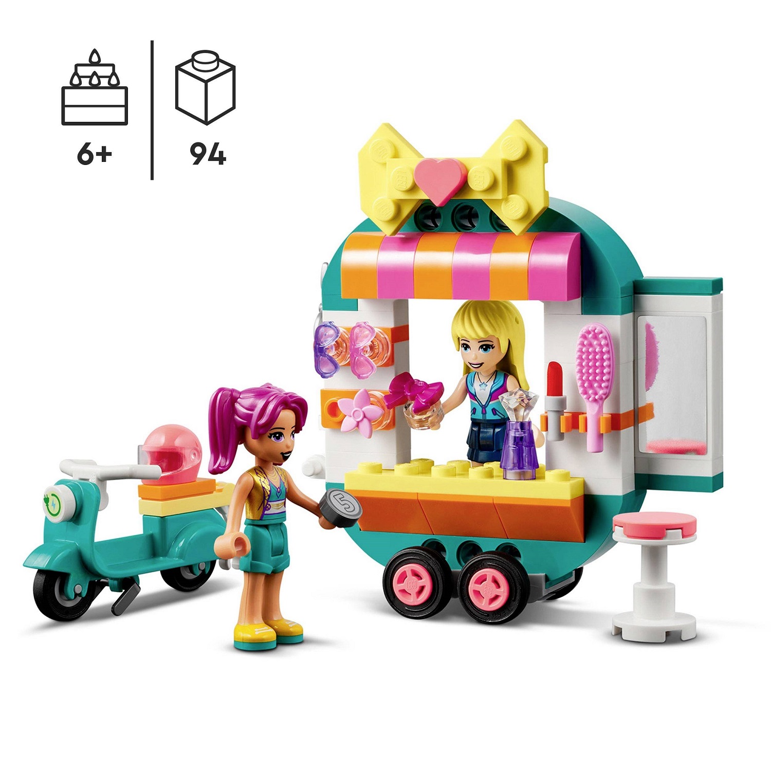 Конструктор LEGO Friends Мобільний модний бутік, 94 деталей (41719) - фото 3