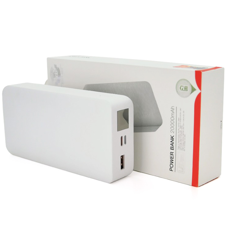 Повербанк Powerbank XO PR-144 20000mAh Type-C PD20W White - фото 3