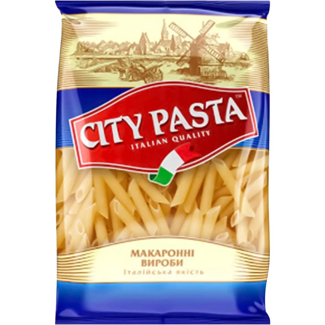 Изделия макаронные City Pasta Перья, 800 г - фото 1