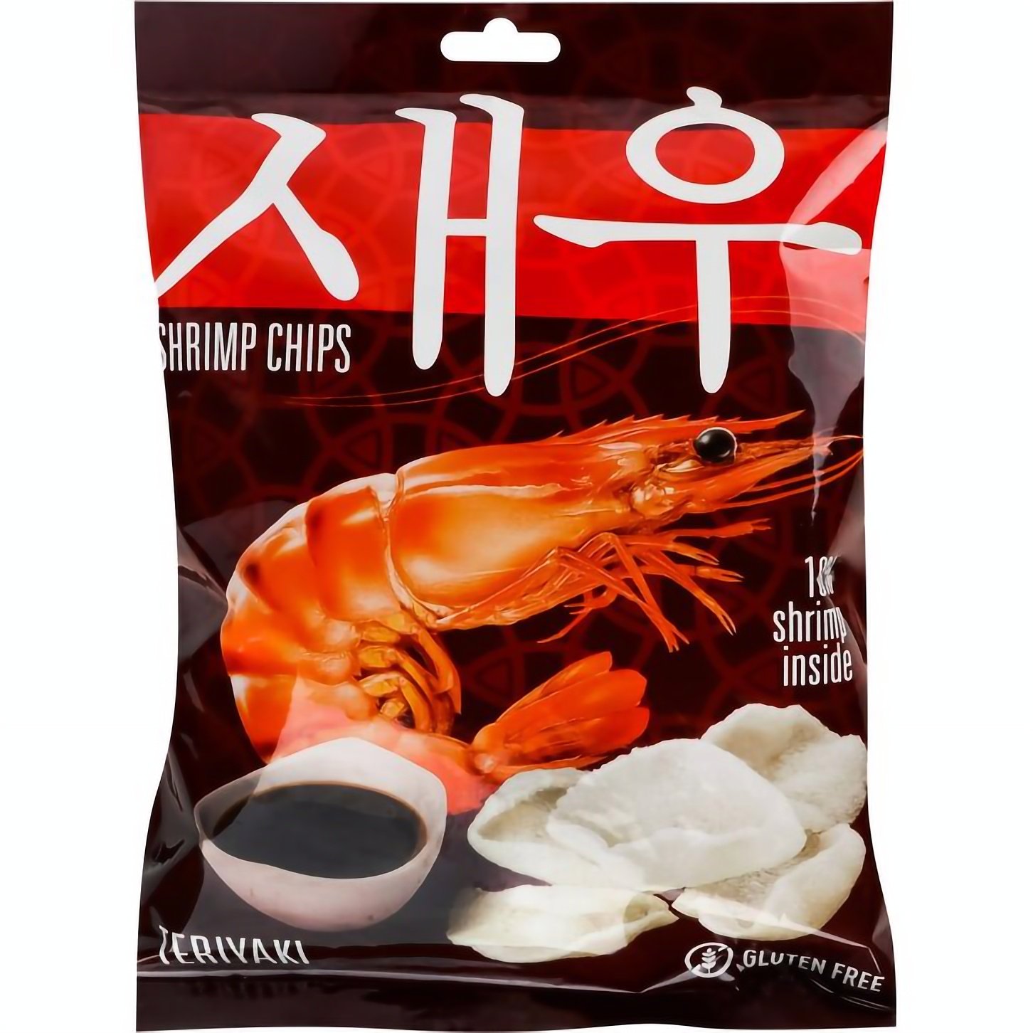 Чипси Shrips креветкові зі смаком соусу Теріяки 50 г - фото 1