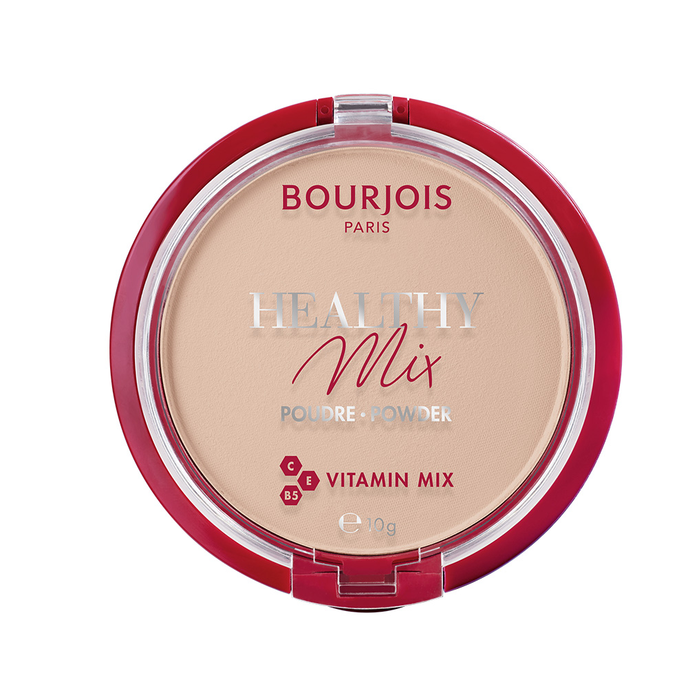 Компактная пудра Bourjois Healthy Mix, витаминная, тон 03 (Pink Beige), 10 г (8000019185730) - фото 1