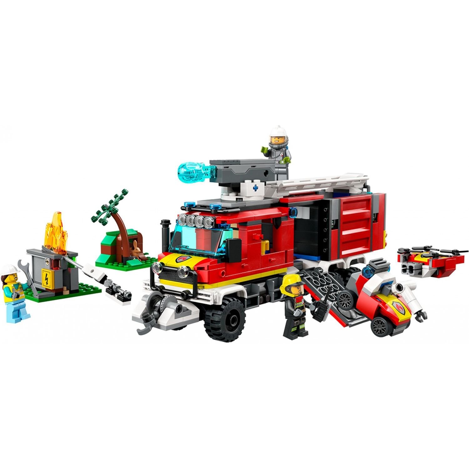 Конструктор LEGO City Пожарная машина, 502 деталей (60374) - фото 3