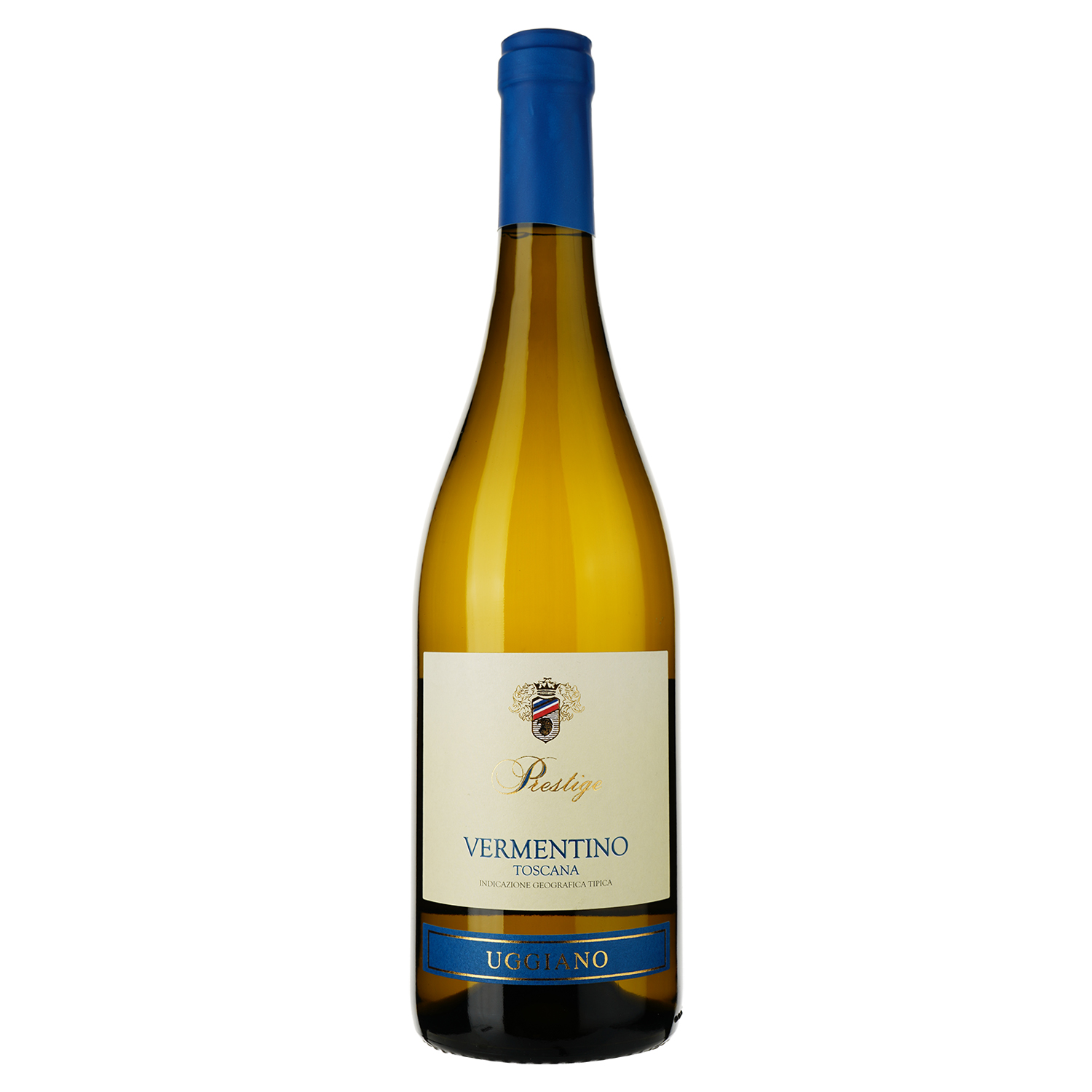 Вино Uggiano Prestige Vermentino di Toscana IGT, белое, сухое, 0,75 л - фото 1