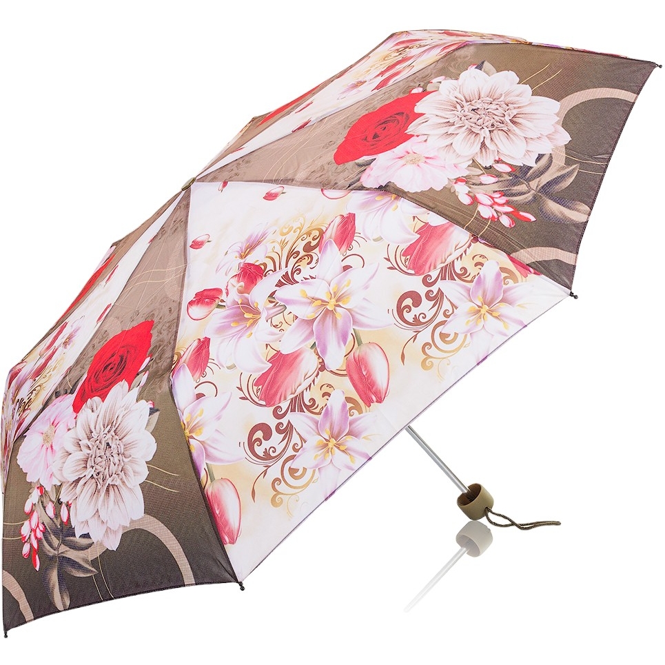 Жіноча складана парасолька механічна Magic Rain 97 см різнобарвна - фото 1