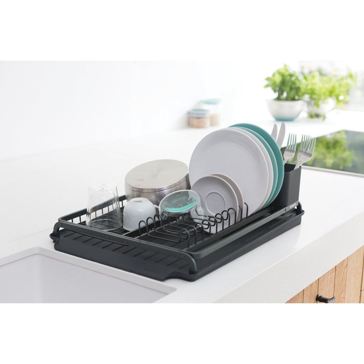 Сушилка для посуды Brabantia Dish Drying Rack 50х38.5х13 см (117404) - фото 3