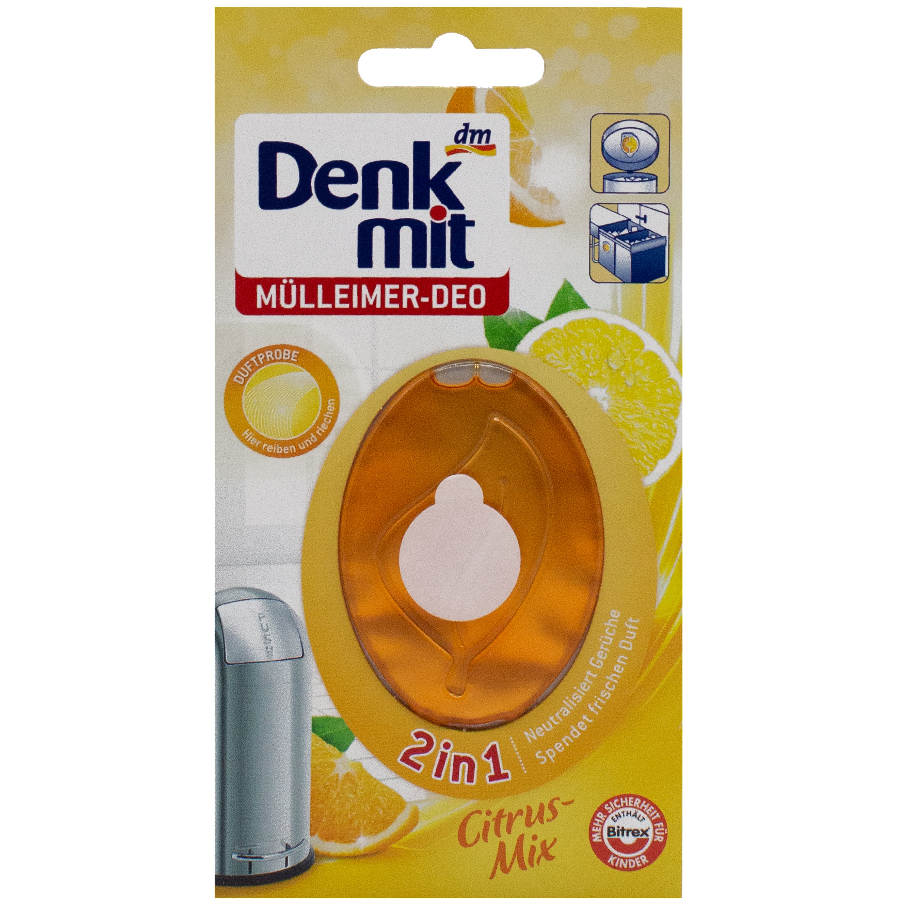 Ароматизатор для мусорного ведра Denkmit Citrus-Mix 1 шт. - фото 1