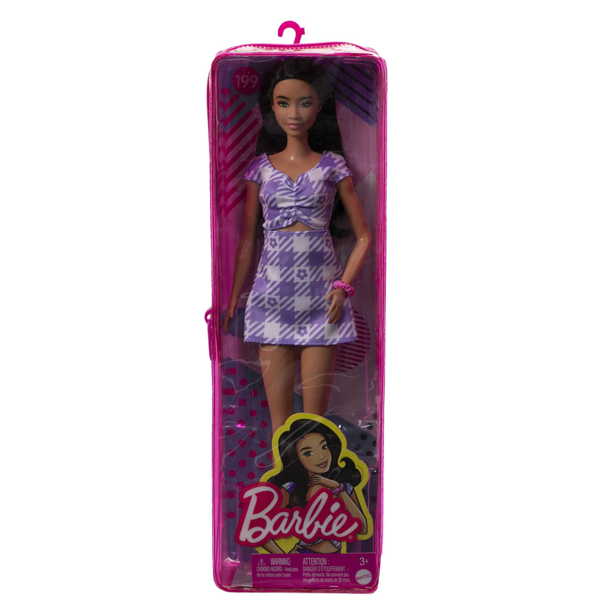 Лялька Barbie Модниця у ніжній сукні з фігурним вирізом (HJR98) - фото 7