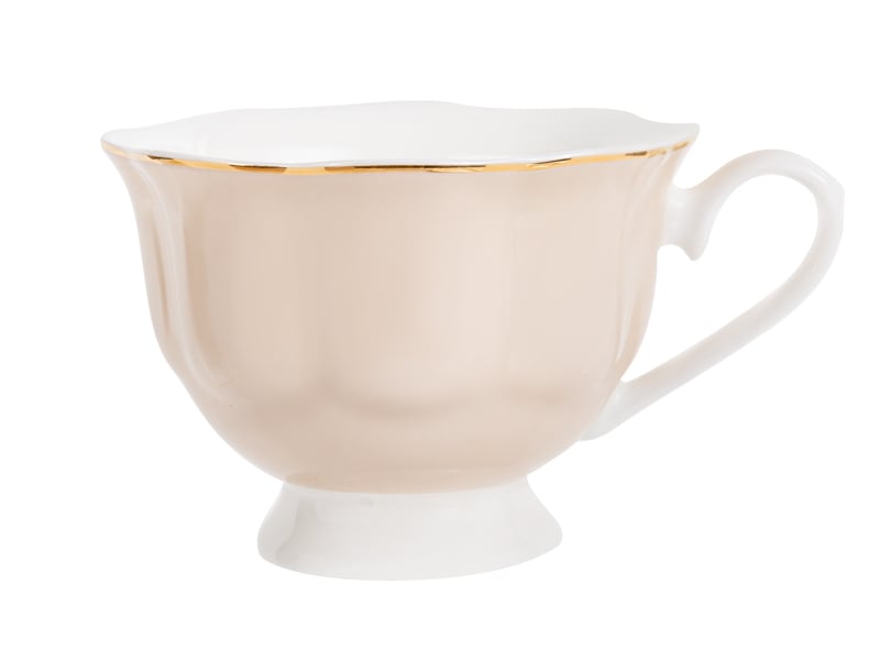 Чайный набор Lefard, 150 мл, бежевый с белым (922-033) - фото 3