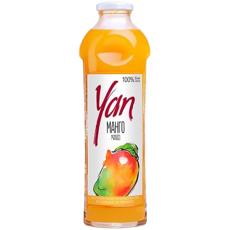Сок Yan манго без сахара 930 мл - фото 1