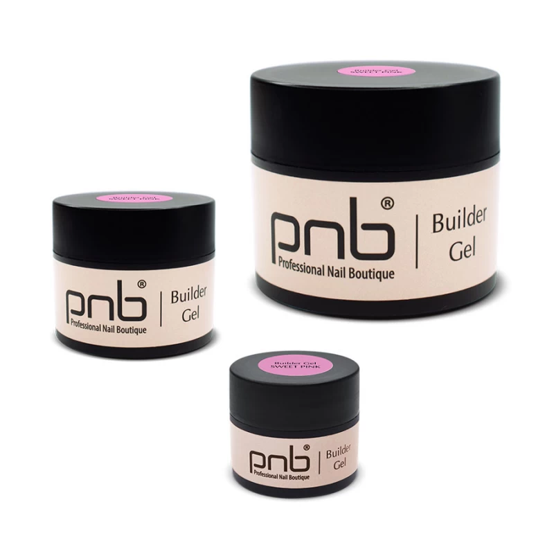 Моделирующий гель PNB Builder Gel Sweet Pink 5 мл - фото 5
