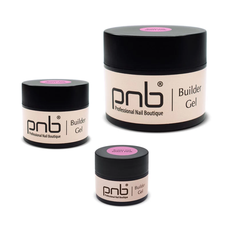 Моделирующий гель PNB Builder Gel Sweet Pink 15 мл - фото 6