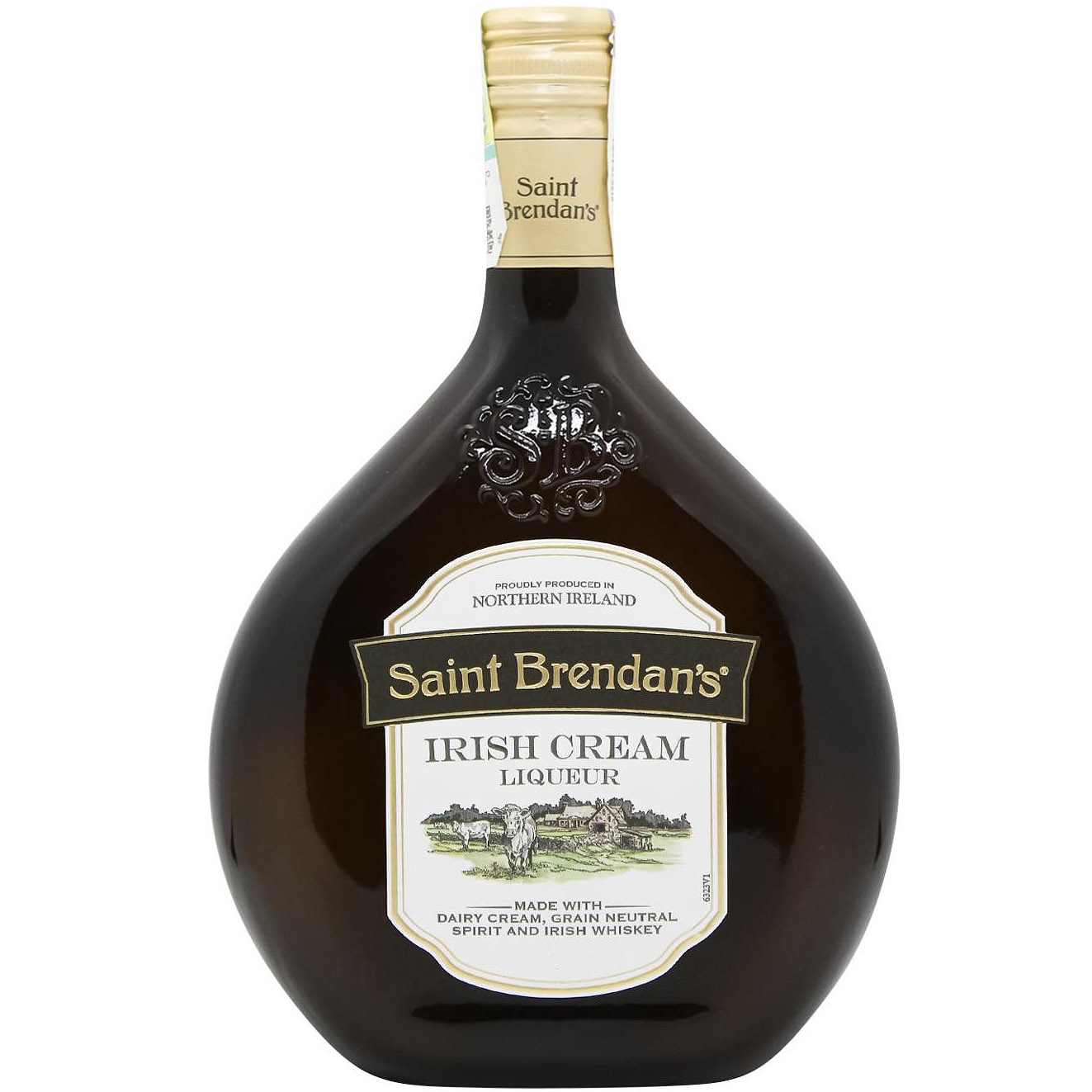 Лікер Luxco St. Brendan’s Irish Cream Liqueur 17% 0.375 л - фото 1