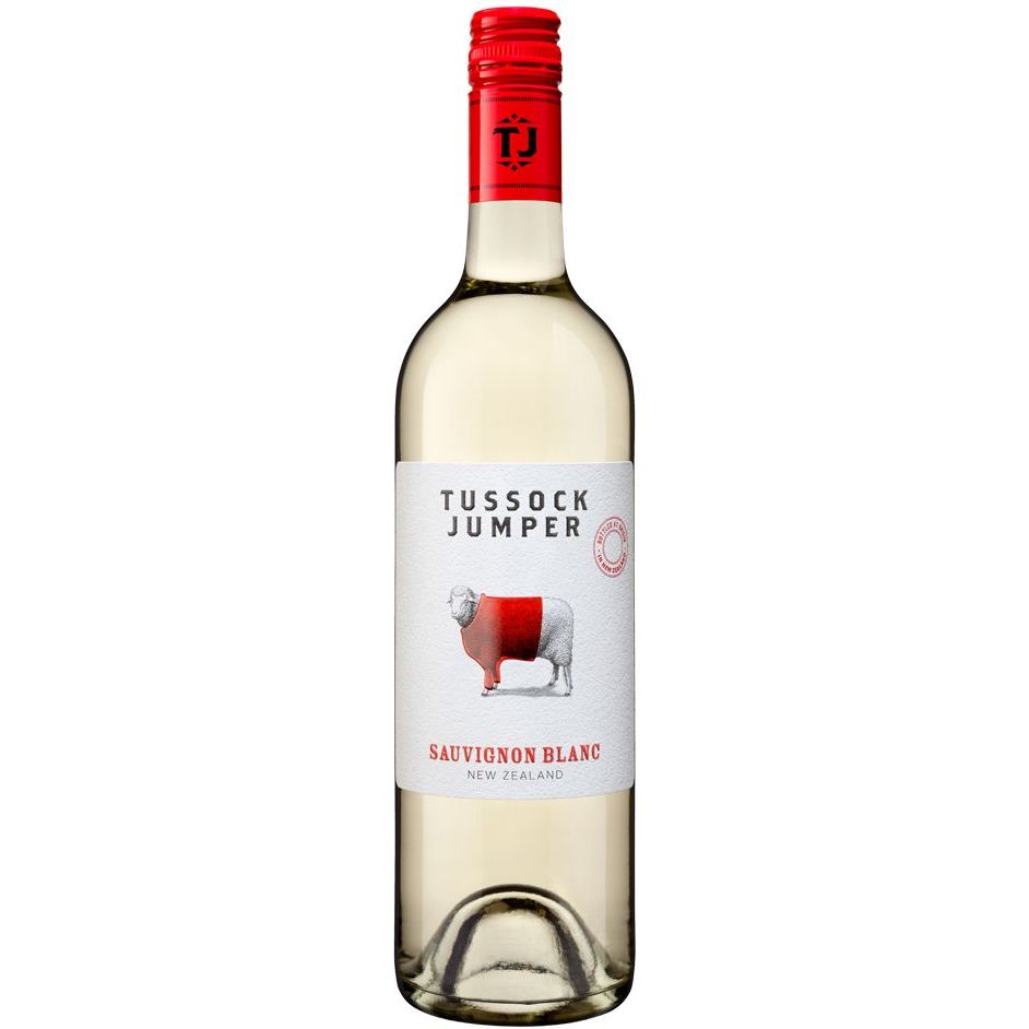 Вино Tussock Jumper Sauvignon Blanc, біле, сухе, 0,75 л - фото 1