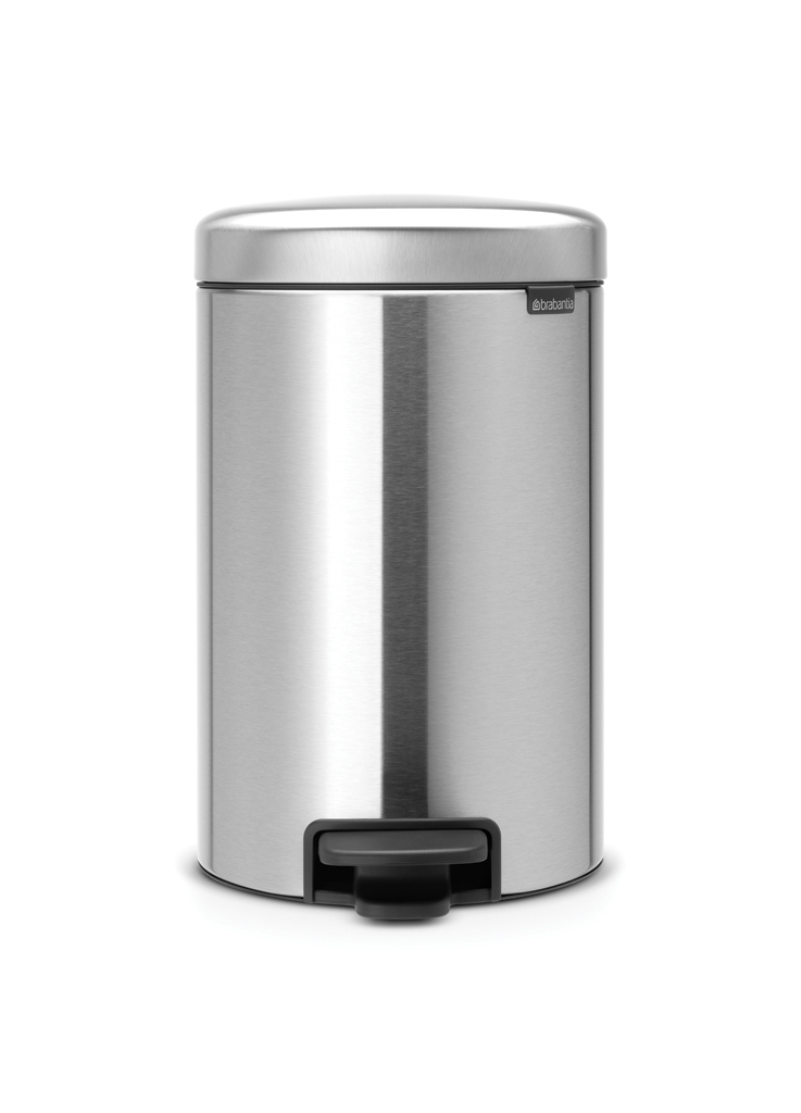 Бак для мусора Brabantia Pedal Bin, матовый стальной, 12 л (113604) - фото 2