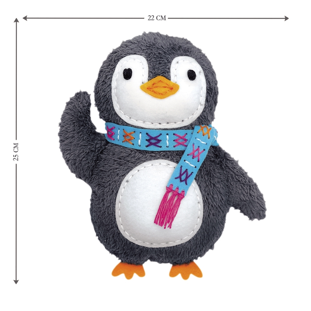 Набір для творчості Avenir Шиття іграшки Пінгвін (CH1626) - фото 4