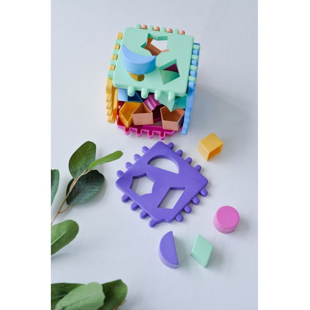 Розвиваюча іграшка сортер Elfiki Smart cube 24 елементи (39760) - фото 4