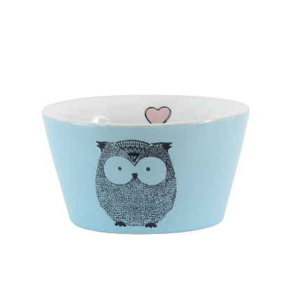 Салатник Limited Edition Owl Funny, цвет синий, 480 мл (6583569) - фото 1