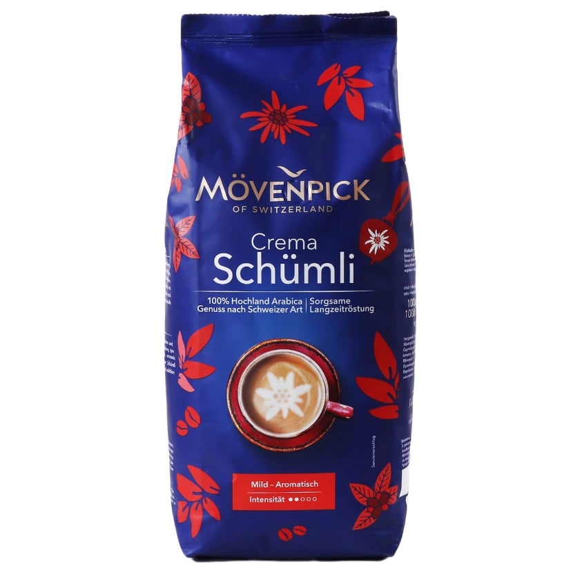 Кофе в зернах Movenpick Schumli 1 кг (896612) - фото 1