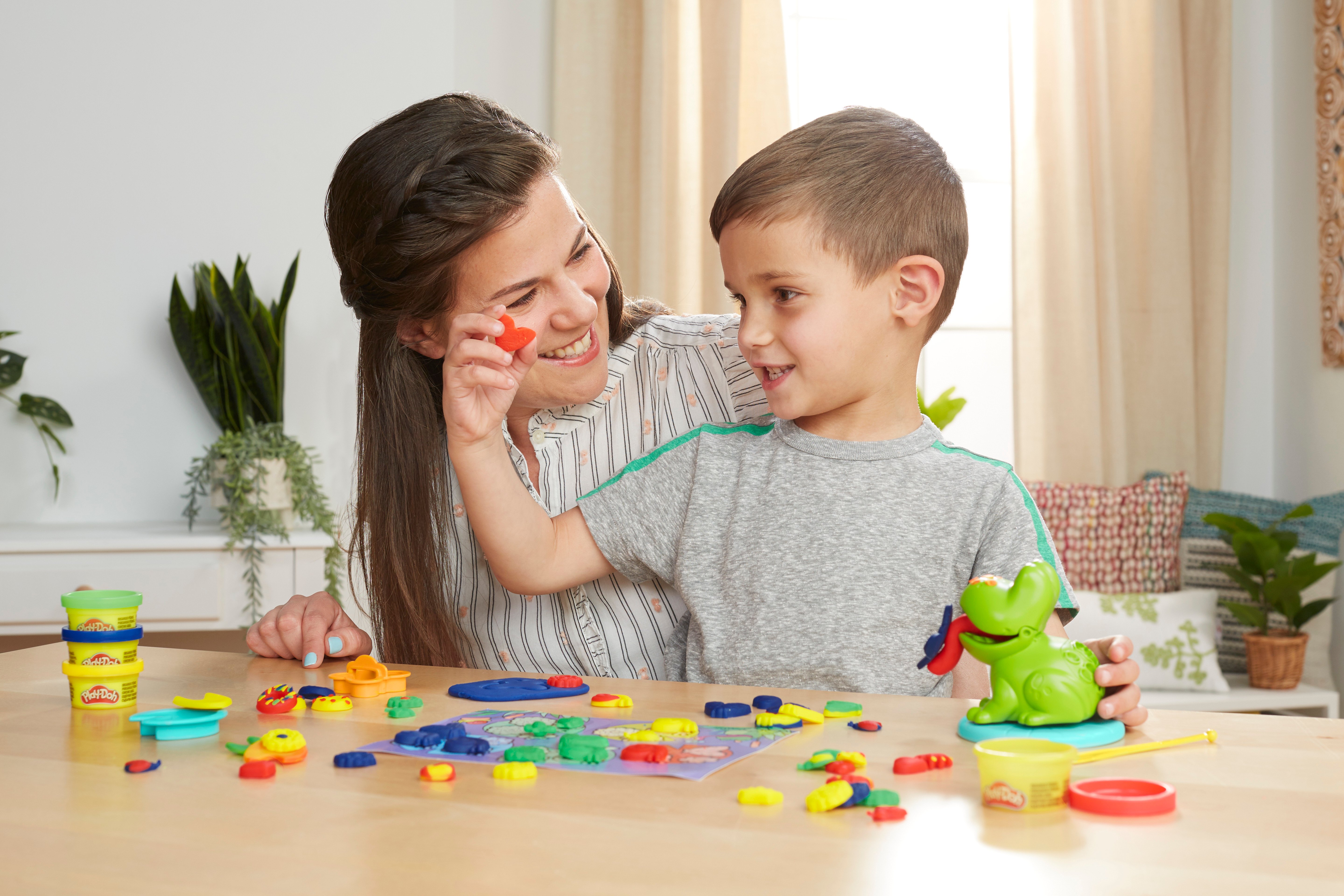 Набор для творчества с пластилином Play-Doh Лягушка и цвета (F6926) - фото 7