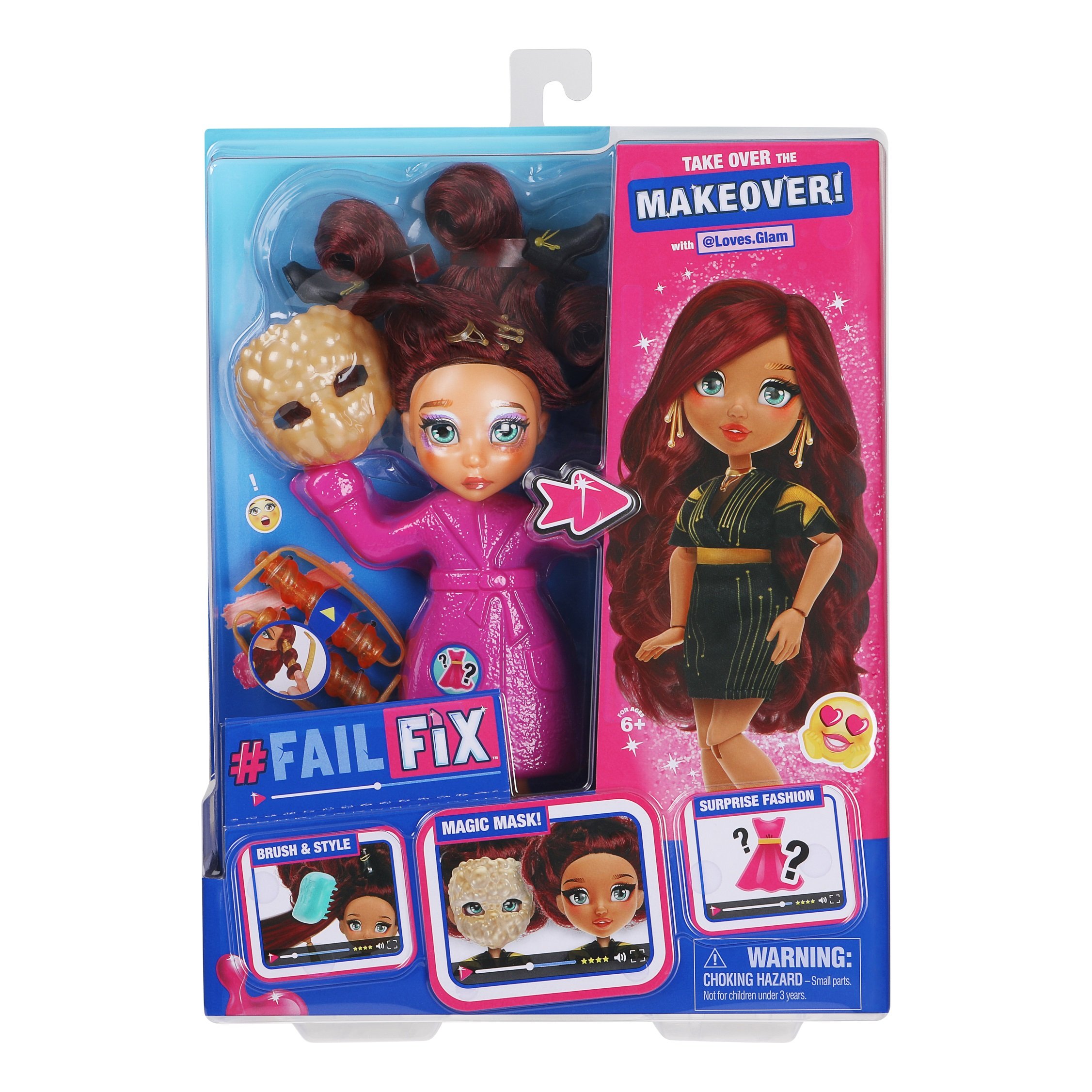 Игровой набор с куклой Failfix Total Makeover Гламурная Крошка (12803) - фото 10