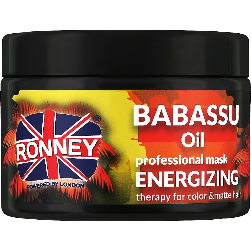 Маска для окрашенных волос Ronney Professional Mask Babassu Oil Energizing 300 мл - фото 1