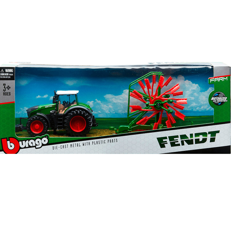 Автомодель Bburago Трактор Fendt 1050 Vario (18-31665) - фото 1