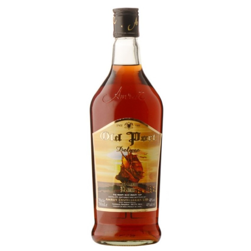 Ром Amrut Old Port Indian Rum, 42,8%, 0,7 л (851134) - фото 1