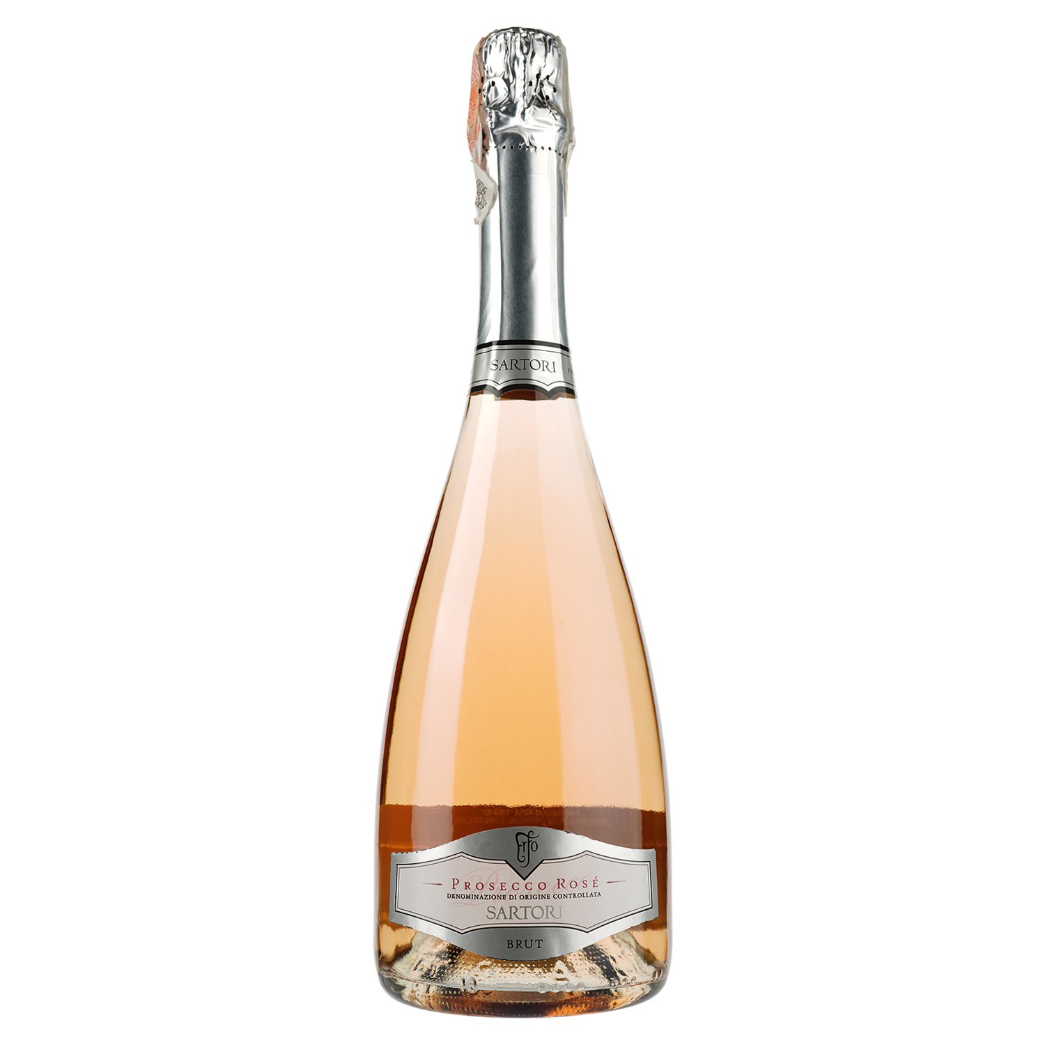 Ігристе вино Sartori Prosecco DOC Rose Brut Erfo, рожеве, брют, 11%, 0,75 л - фото 1
